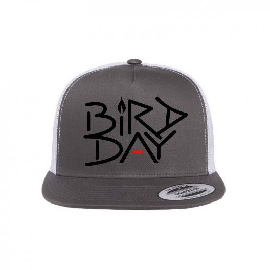 Dark Gray/White Mesh
